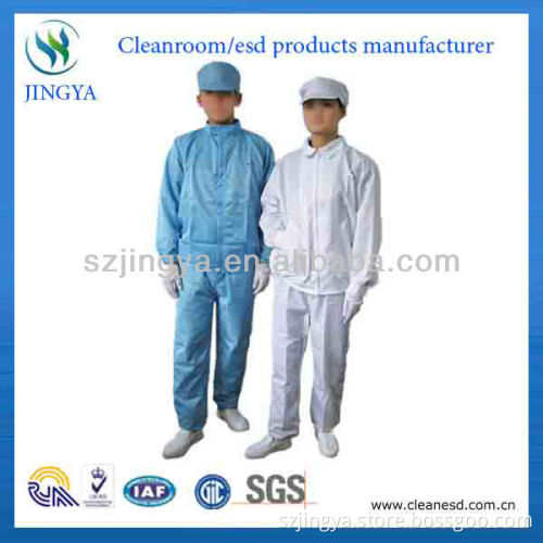 customized colorfull cleanroom smocked esd clothing